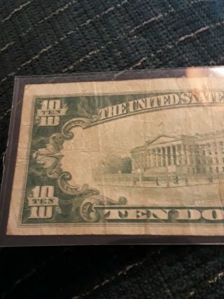 Series 1928 Ten Dollars $10 Gold Certificate Note | 5