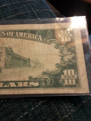 Series 1928 Ten Dollars $10 Gold Certificate Note | 6