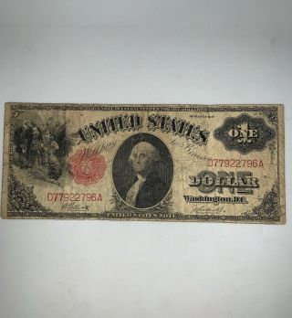 Fr.  37 One Dollar ($1) Series Of 1917 United States Note (d77922796a)