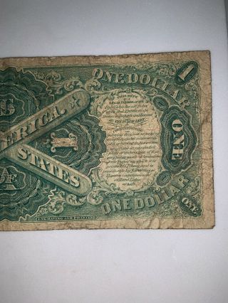 FR.  37 One Dollar ($1) Series of 1917 United States Note (D77922796A) 8