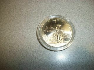1986 - P Ellis Island Statue Of Liberty One Dollar Coin Uncirculated