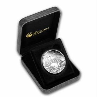 Emu - 2019 Australia 1 Oz Fine Silver Proof Coin - Perth