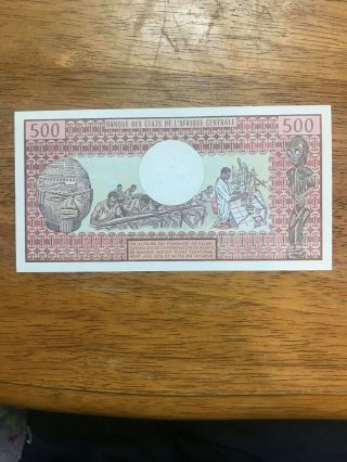 Cameroon Cameroun 500 Francs 1.  1.  1983 P15d UNC Prefix Y/14 5