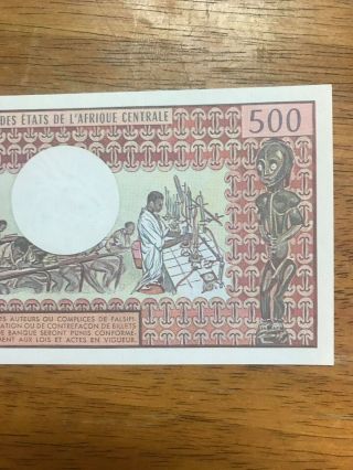 Cameroon Cameroun 500 Francs 1.  1.  1983 P15d UNC Prefix Y/14 8