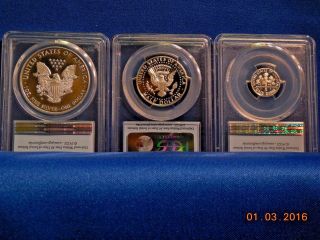 2013 - W P.  C.  G.  S.  PF.  69 F.  S.  Limited Edition Silver Set (8 coins) 2