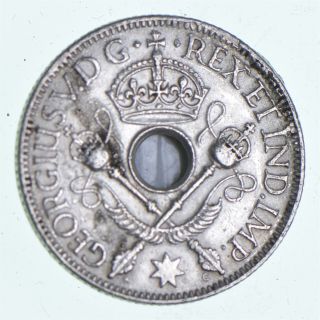 1935 Guinea 1 Shilling - World Silver Coin - 5.  4g 740