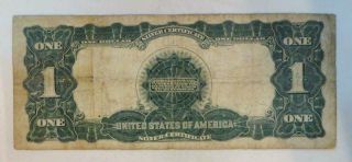 Decent Circulated 1899 $1.  00 Black Eagle Silver Certificate USA 2