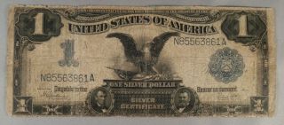 U.  S.  1899 $1 Silver Certificate " Black Eagle "