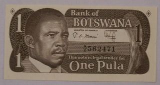 Botswana - 1 Pula E Nngwe - 1983 - Crisp Unc