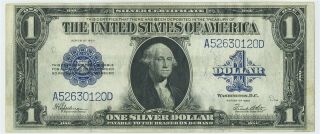Fr.  237 1923 $1 Silver Certificate Blue Seal Large Size Note