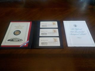 Franklin Official 1985 Ron Reagan Presidential Inaugural Silver Proof Medal