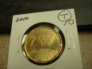 2010 - Canada - Saskatchewan Roughriders - Brilliant Uncirculated - Dollar.