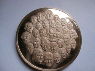 (all The U.  S.  Presidents Through 1976) “we The People” 1776 – 1976 2 1/2 " Bronze
