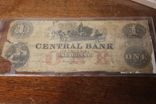 Central Bank Of Alabama 1850 