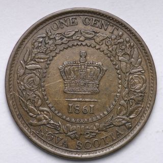 1861 Nova Scotia One Cent Token A48