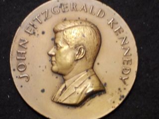 70 Mm John F.  Kennedy Medal Medallic Art Co.  Presidential Seal