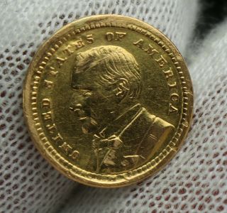 1903 Louisiana Purchase Mckinley Commemorative Gold Dollar $1 Gold Coin