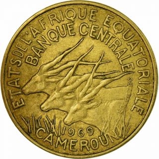 [ 704837] Coin,  Equatorial African States,  10 Francs,  1969,  Paris,  Ef