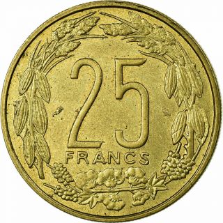 [ 723489] Coin,  EQUATORIAL AFRICAN STATES,  25 Francs,  1972,  Paris,  VF (30 - 35) 2