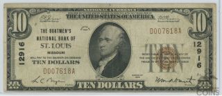 1929 $10 Boatmen 