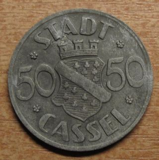Germany Notgeld (token) Cassel 50 Pfennig 1920