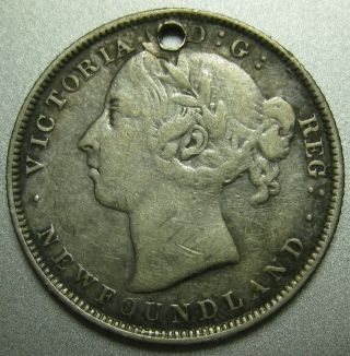 Canada Newfoundland 1888 20 Cents Victoria