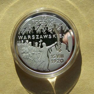 Poland - 20 Zl - 1995 - 75th Anniversary Of The Battle Of Warsaw - Silver Proof