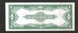 GORGEOUS WOODS/WHITE SILVER CERTIFICATE HORSEBLANKET 1923 $1 LARGE NOTE 3
