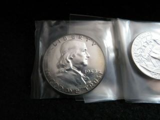 1954 High End 5 Piece Silver Proof Set 2 2