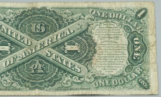 1917 $1 One Dollar Large Note Legal Tender FR - 37 Very Good 79 6