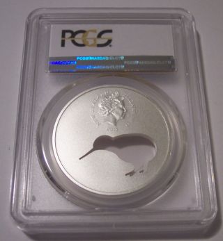 Zealand 2015 1 Ounce Silver Dollar Kiwi Silhouette PR69 PCGS Low Mintage 2