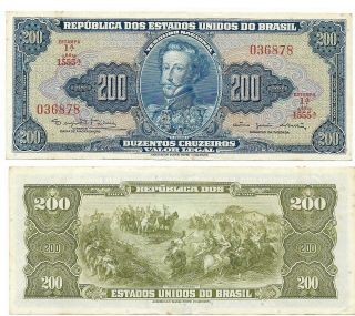 Brazil Note 20 Cruzeiros (1964) P 171c Xf
