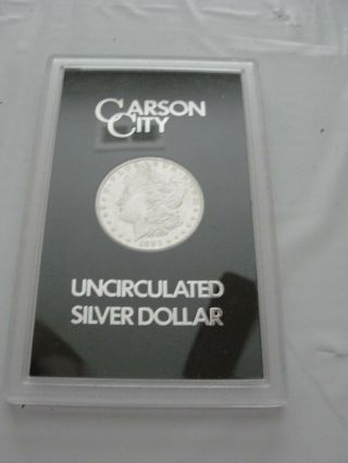 1883 Cc Morgan Silver Dollar Coin Carson City Uncirculated