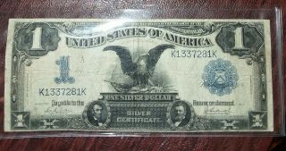 $1 1899 :: Black Eagle ::: Silver Certificate More Currency