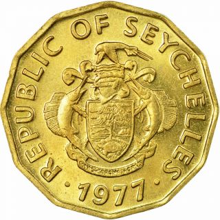 [ 538515] Coin,  Seychelles,  10 Cents,  1977,  British Royal,  Ef (40 - 45)