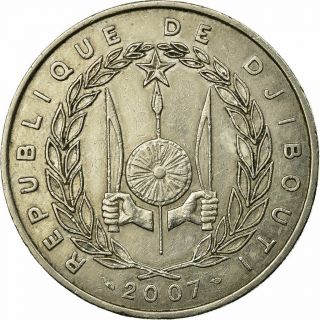 [ 720287] Coin,  Djibouti,  100 Francs,  2007,  Paris,  Ef (40 - 45),  Copper - Nickel