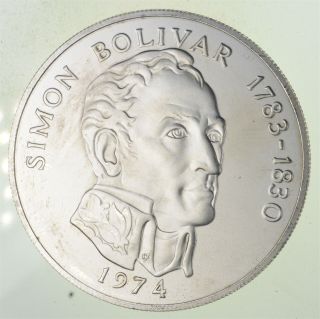 Silver - World Coin - 1974 Panama 20 Balboas - World Silver Coin - 132.  1g 293