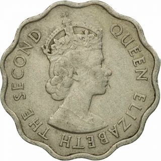 [ 441492] Coin,  Mauritius,  Elizabeth Ii,  10 Cents,  1960,  Ef (40 - 45)