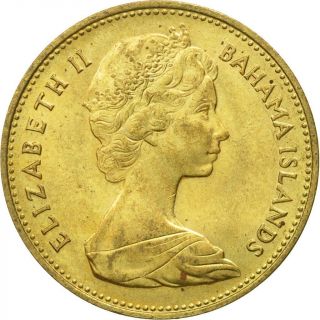 [ 581173] Coin,  Bahamas,  Elizabeth Ii,  Cent,  1969,  Ef (40 - 45),  Nickel - Brass,  Km:2