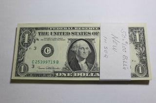 Pack of 50 1969 D Philadelphia $1 Notes Consecutive Order Crisp Unc 19 2