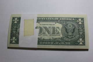 Pack of 50 1969 D Philadelphia $1 Notes Consecutive Order Crisp Unc 19 4