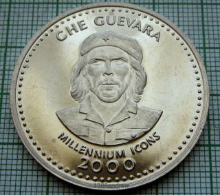 Somalia 2000 25 Shillings,  Che Guevara - Millennium Icons Series,  Unc