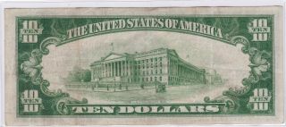 Series 1928 Ten Dollars $10 Gold Certificate Note | 2 2