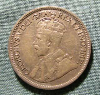 1918 Canada 10 Cents Silver Coin Dime