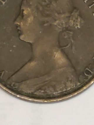 1864 Nova Scotia one cent 4