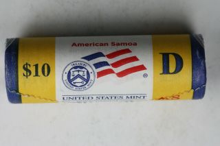 2009 D Us Territories American Samoa Wrapped Roll