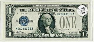 Series 1928 $1 One Dollar Silver Certificate.  Funny Back