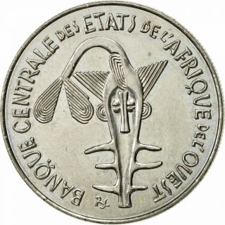 [ 469335] West African States,  100 Francs,  1996,  Paris,  Au (55 - 58),  Nickel,  Km:4