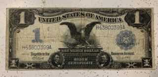 1899 $1 Silver Certificate,  Elliott & White