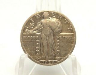 1928 P Standing Liberty Quarter 90 Silver M449